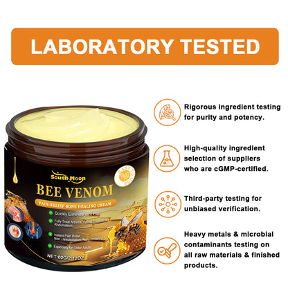 ✅Official Store:  Bee Venom Joint Soothing Cream. Apply externally to relieve discomfort in knee and wrist joints